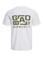 Camiseta estampada blanca - JCOWAFFLE