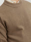 Jersey de algodón básico beige - JJEJACK