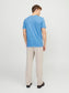 Camiseta cuello pico azul - SPLIT