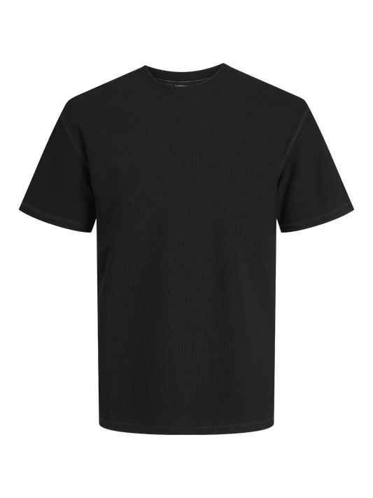 Camiseta básica manga corta negra -JCOBLACK