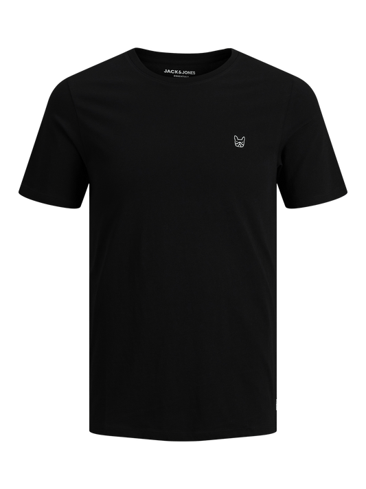 Camiseta manga corta con logo negra - JJDENIM