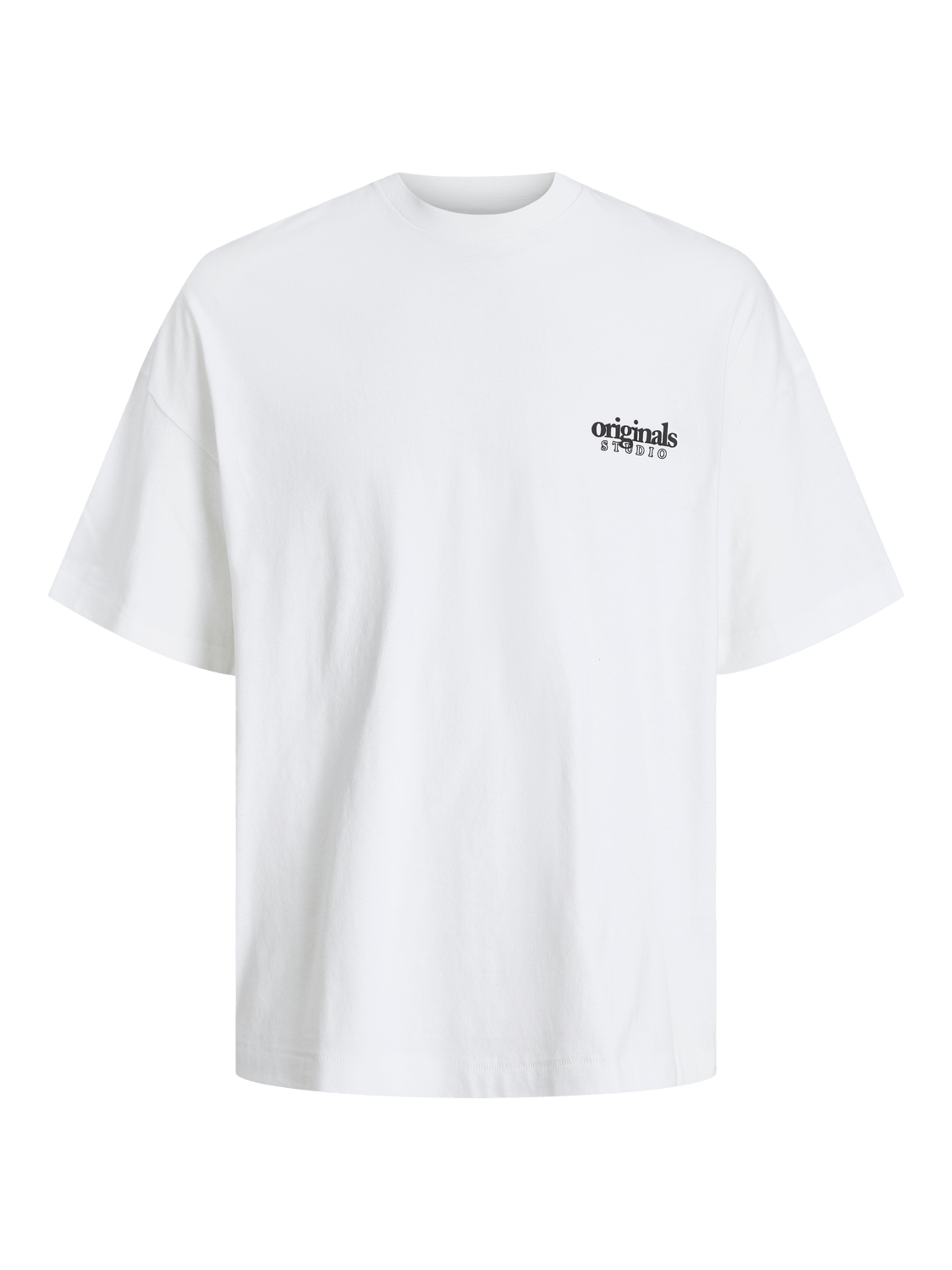 Camiseta oversize estampada blanca - JORBARI