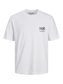 Camiseta de manga corta estampada blanca - JORSILVERLAKE